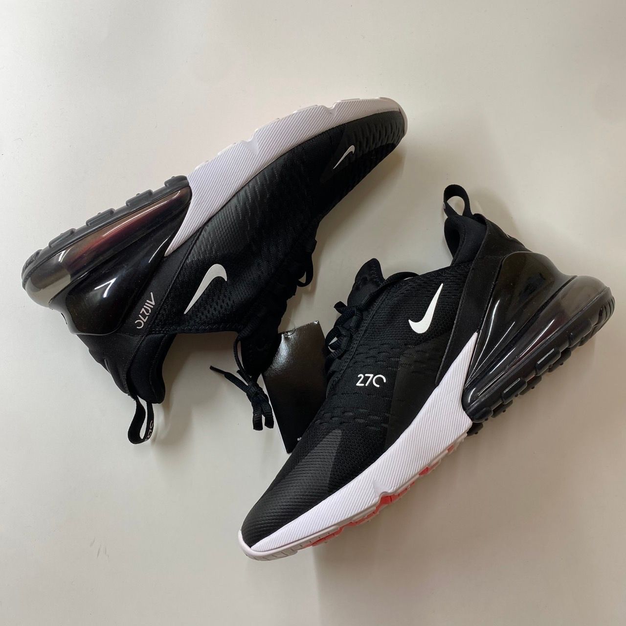 Nike Air Max 270 "Black/White/Solar Red/Anthracite"