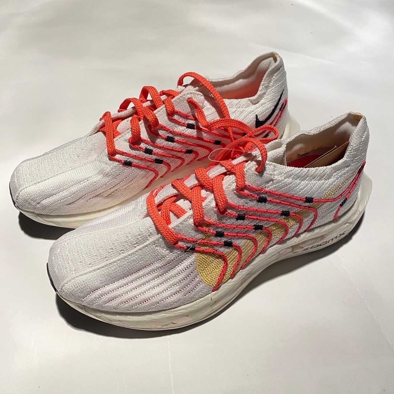 Nike Women's Pegasus Turbo "White/Sea Coral/Black/Topaz Gold"