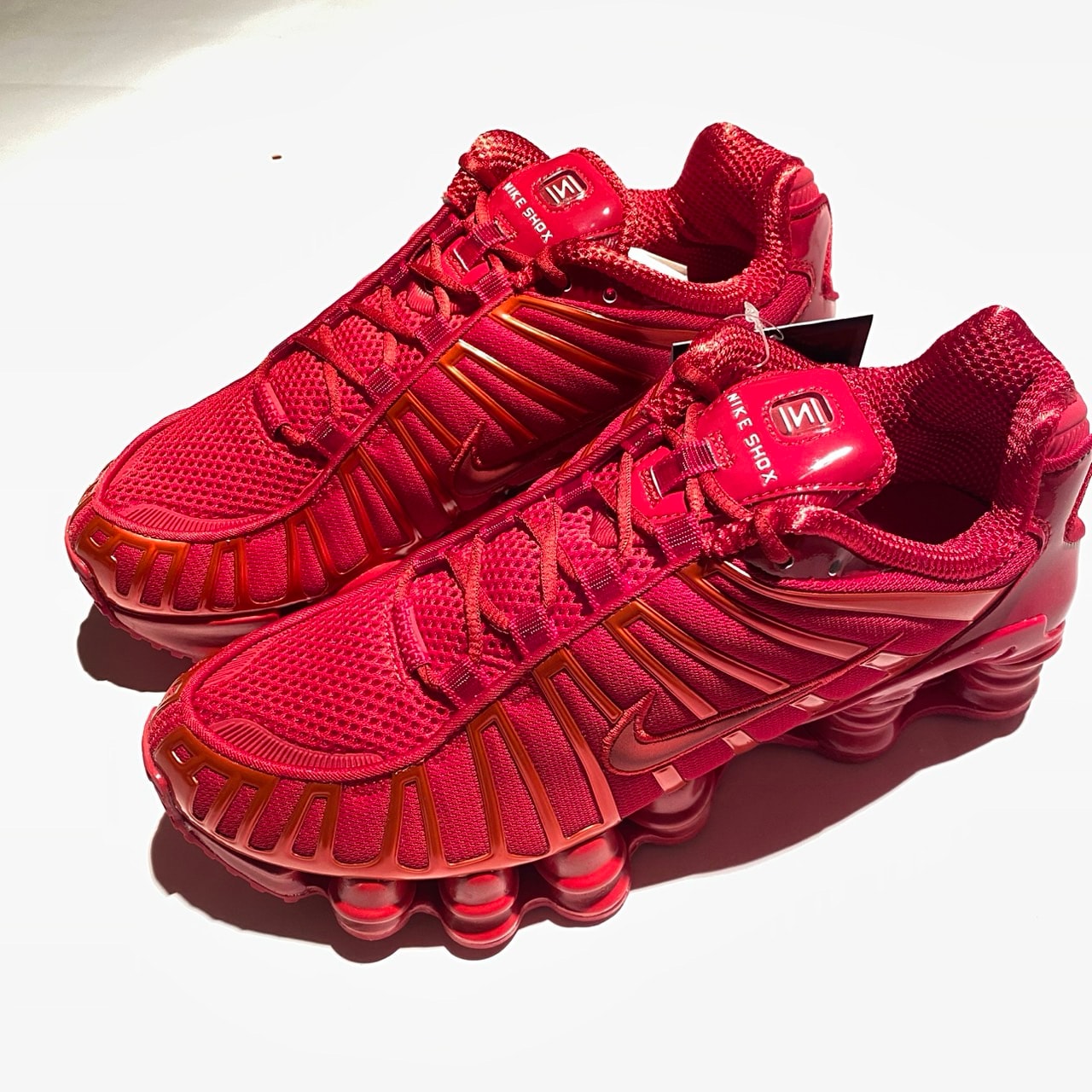 Nike Women's Shox TL "Gym Red/White"