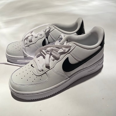 Nike GS Air Force 1 "White/Black"
