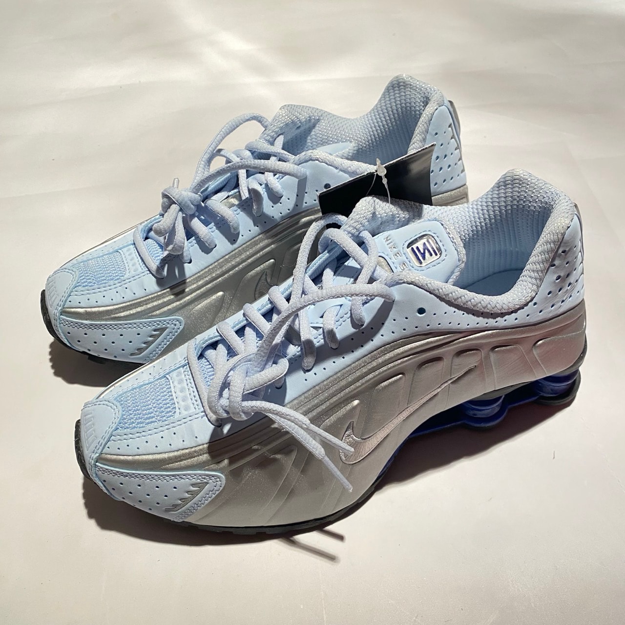 Nike Women's Shox R4 "Blue Tint/Racer Blue/Metallic Silver"