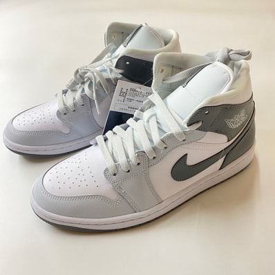Nike Women's Air Jordan 1 Mid "White Smoke Grey"