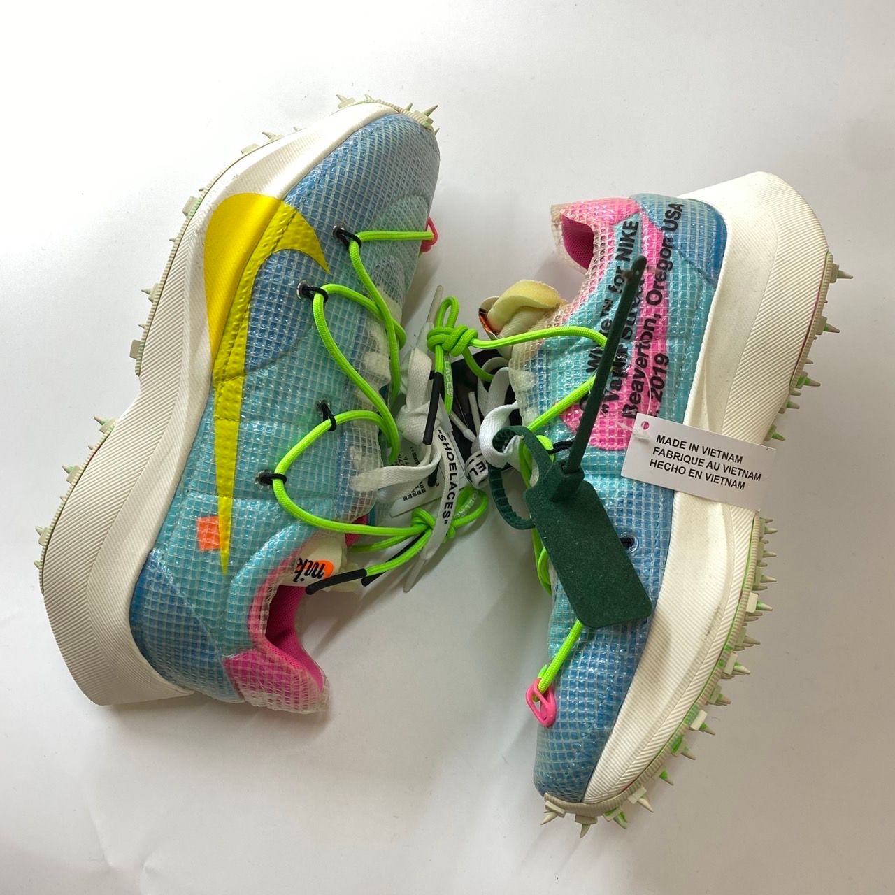 Off-White × Nike Women's Vapor Street "Sky Blue"