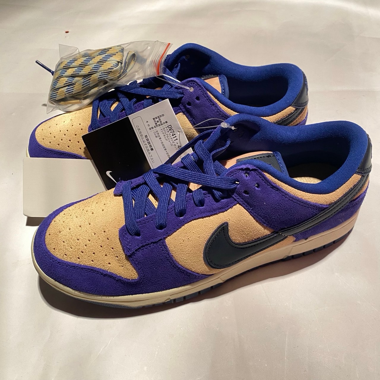 Nike Women's Dunk Low "Blue Suede"
