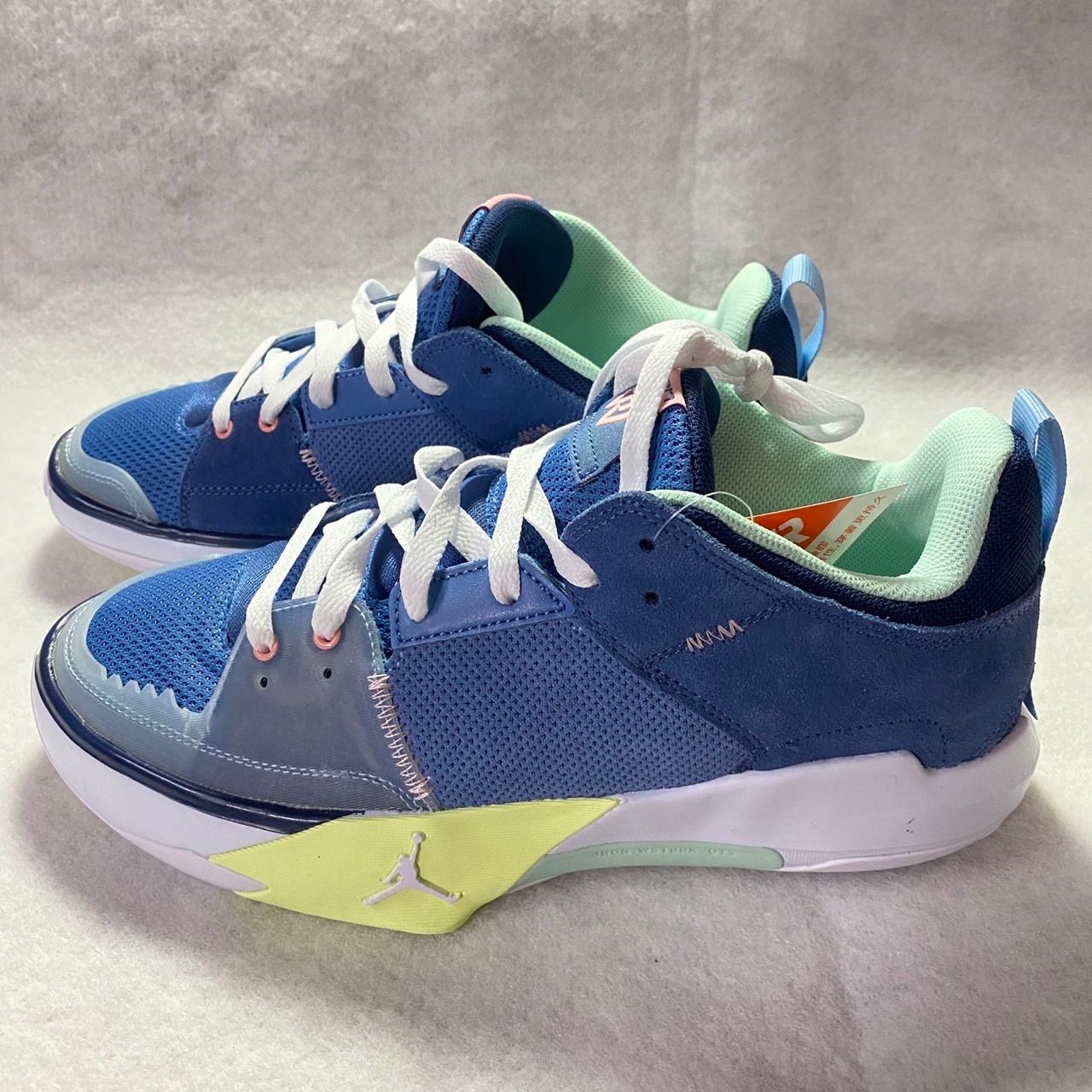 Nike Jordan One Take 5 "Stone Blue/Mystic Navy/Midnight Navy/Bleached Coral"