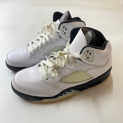 Nike Air Jordan 5 Retro "White and Black"