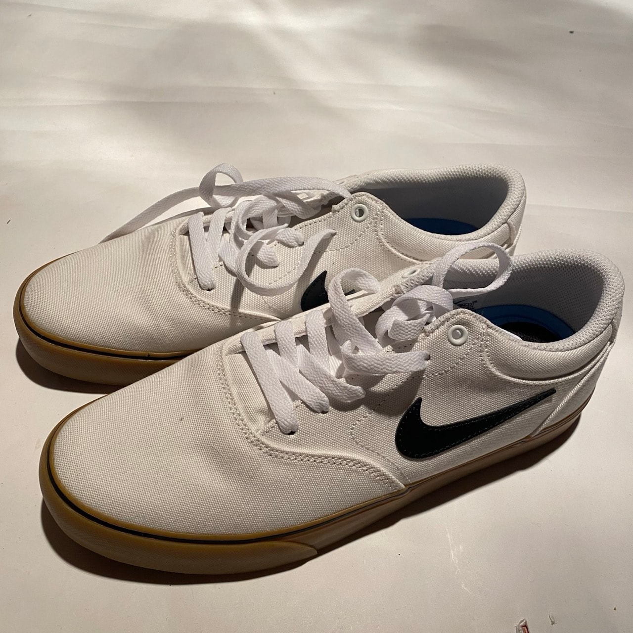 Nike SB Chron 2 Canvas "White/White/Gum Light Brown/Black"