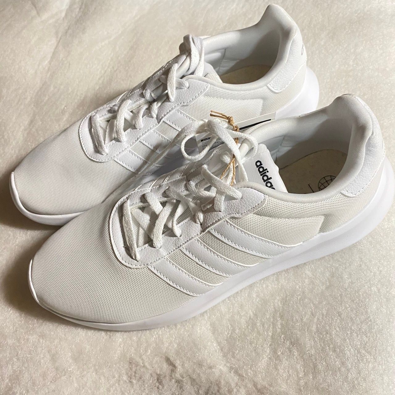 adidas Women's Lite Racer 3.0 "Cloud White/Grey Two"