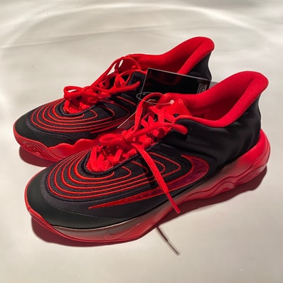 Nike Giannis Immortality 4 "Black/University Red/Team Red" (FQ3680-004/FQ3681-004)