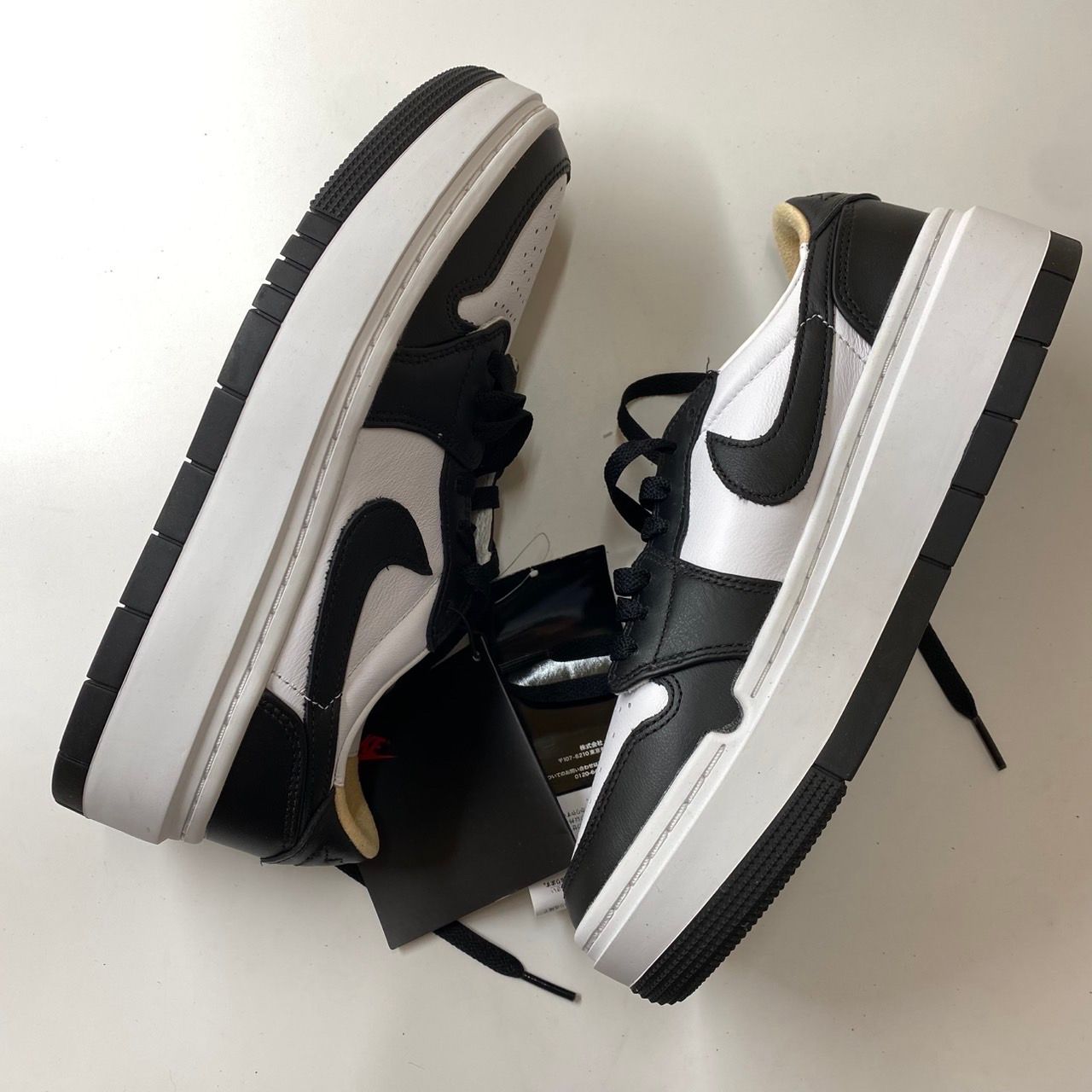 Nike Women's Air Jordan 1 Low Elevate "White/Black"