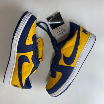 Nike Terminator Low "University Gold and Navy/Michigan"
