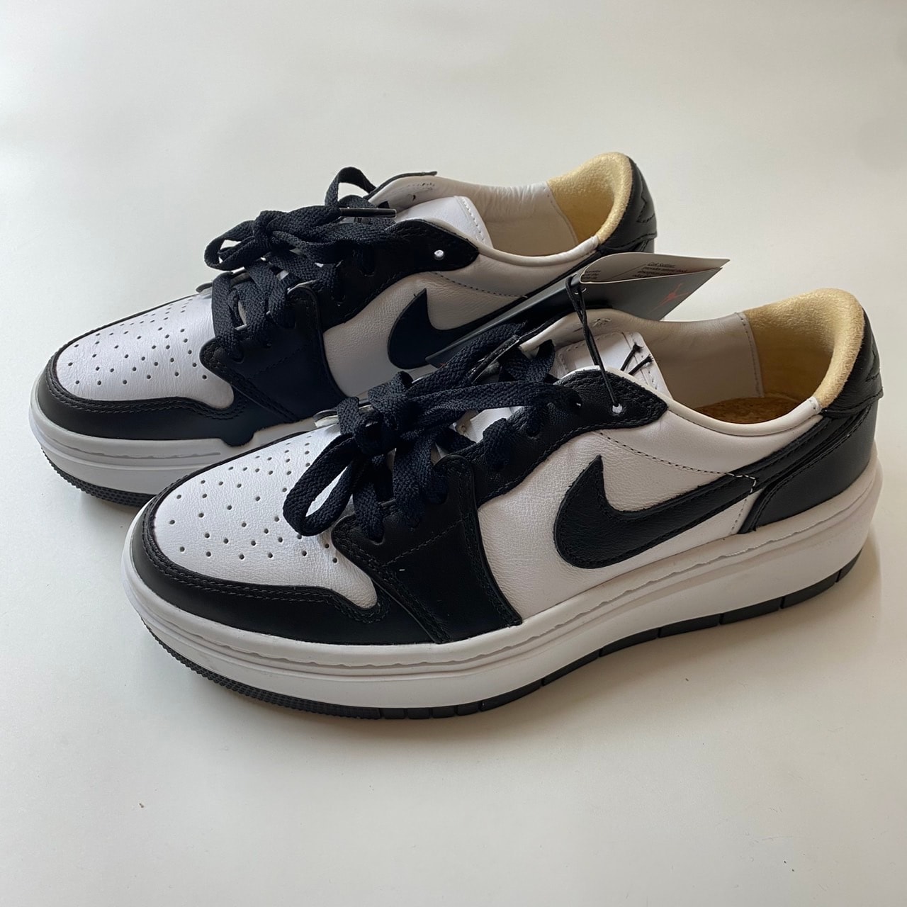 Nike Women's Air Jordan 1 Low Elevate "White/Black"