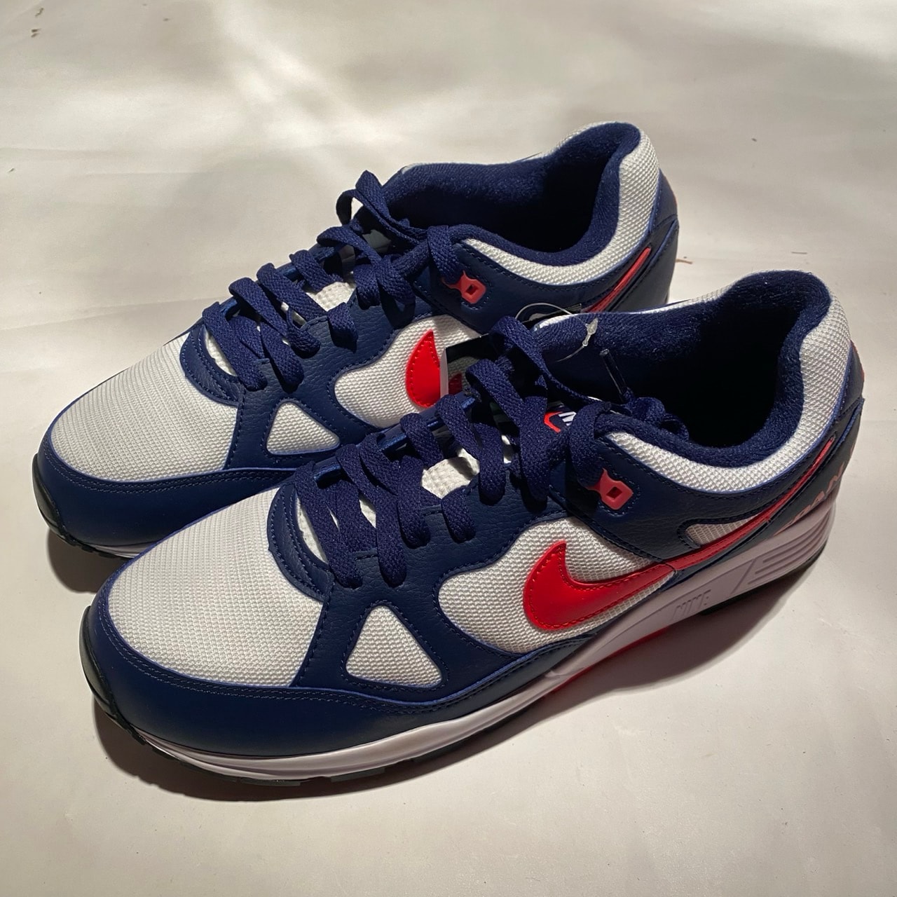 Nike Air Span 2 "Blue Void/Habanero Red"