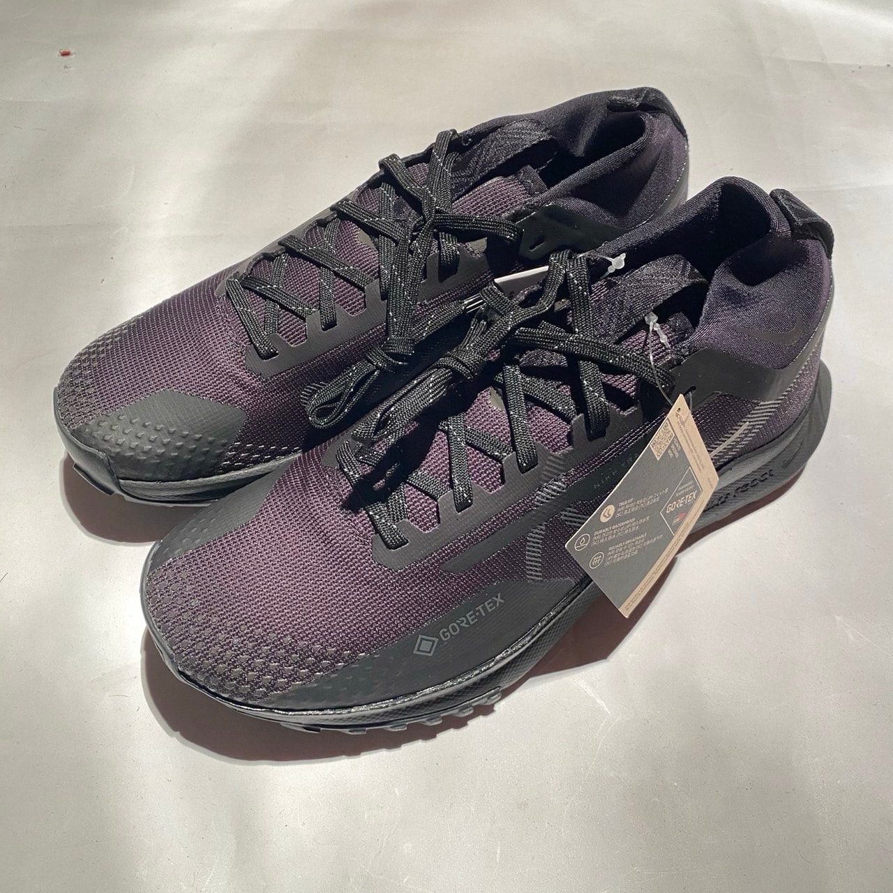Nike React Pegasus Trail 4 GORE-TEX "Black/Anthracite/Velvet Brown"