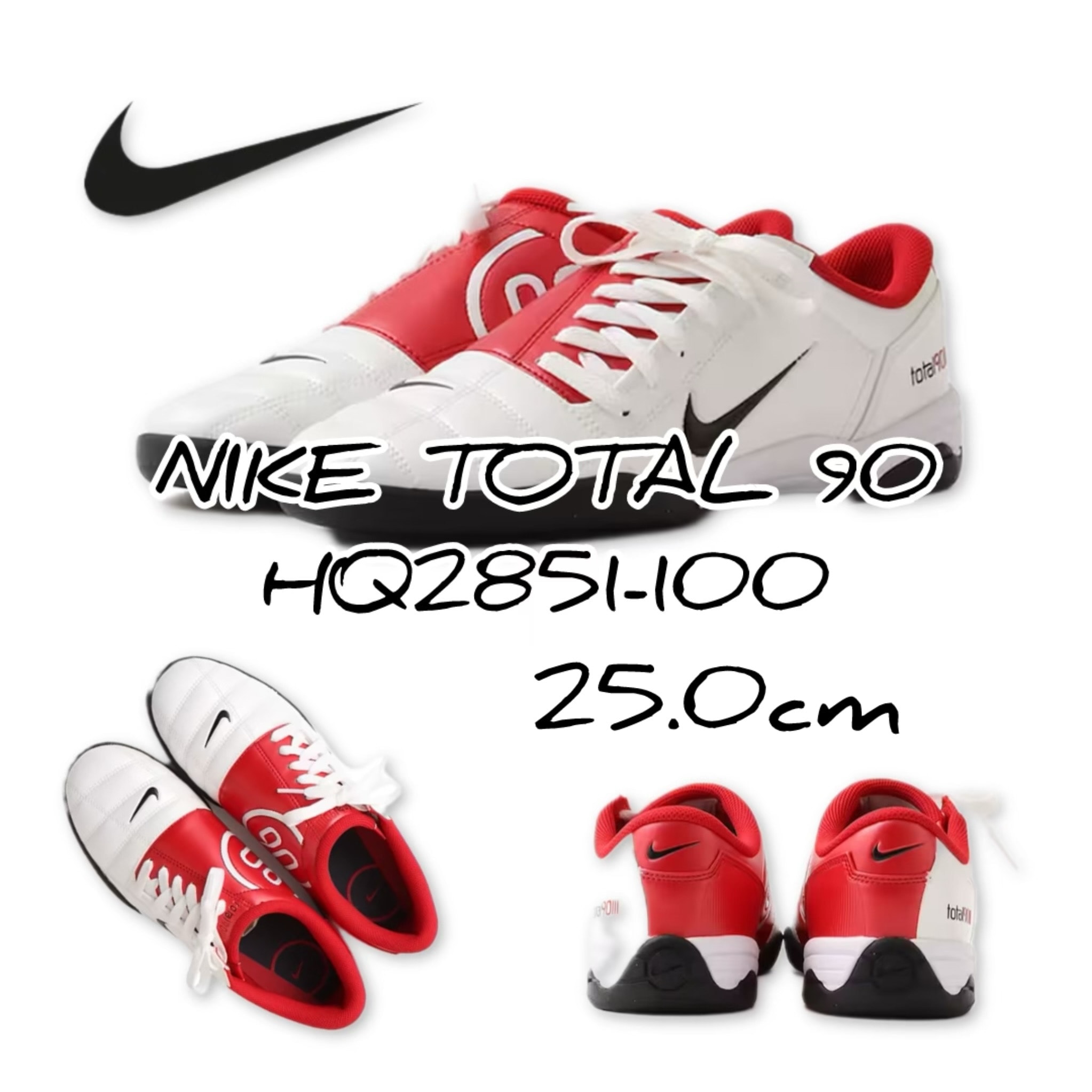 Nike Total 90 3 "White/Gym Red/Black"