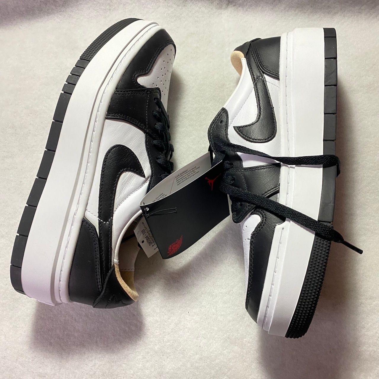 Nike Women's Air Jordan 1 Low Elevate "White/Black"
