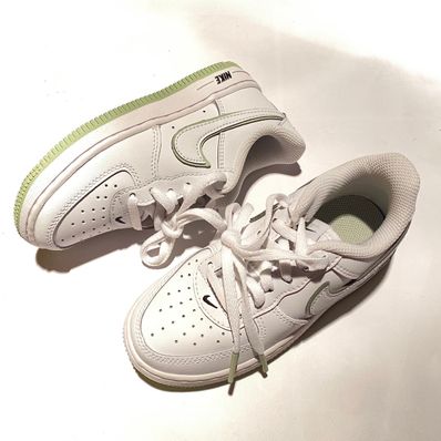 Nike PS Force 1 "White/Black/Honeydew"