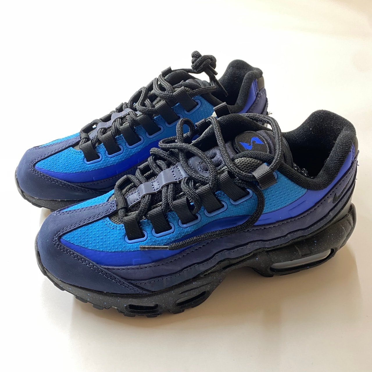 Stash × Nike Air Max 95 "Black and Harbor Blue" (2024)