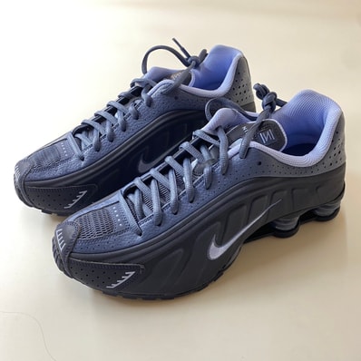 Nike Shox R4 "Obsidian/Diffused Blue/Aluminium"