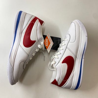 Nike Book 1 Cortez "Forrest Gump/White and Varsity Red" (FJ4250-105/FJ4249-105)