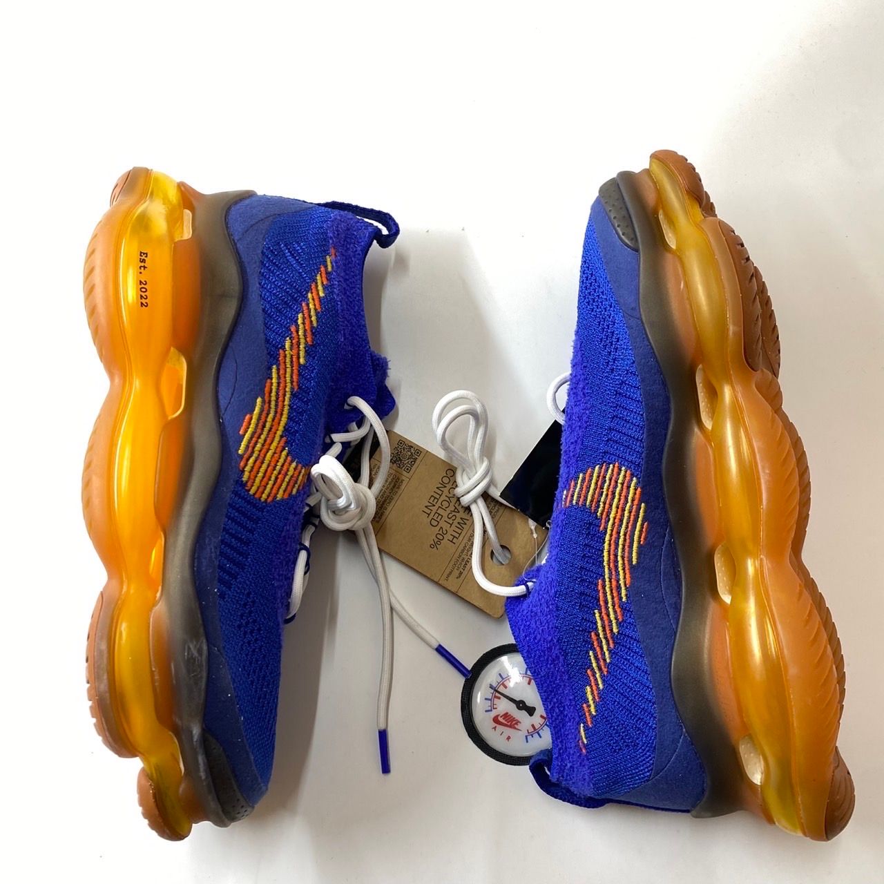 Nike Air Max Scorpion Flyknit SE "Racer Blue/Safety Orange"