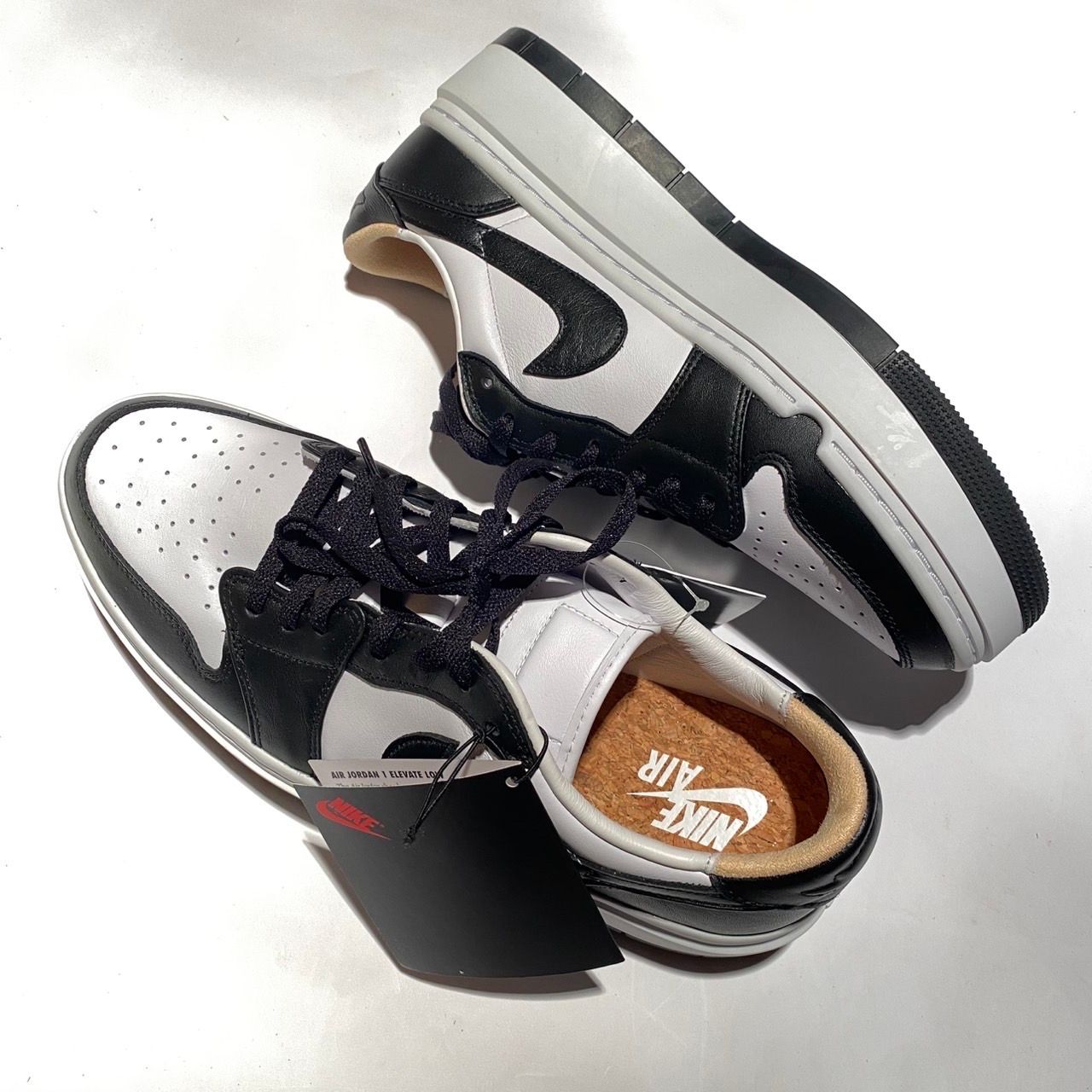 Nike Women's Air Jordan 1 Low Elevate "White/Black"