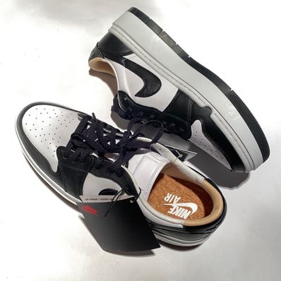 Nike Women's Air Jordan 1 Low Elevate "White/Black"