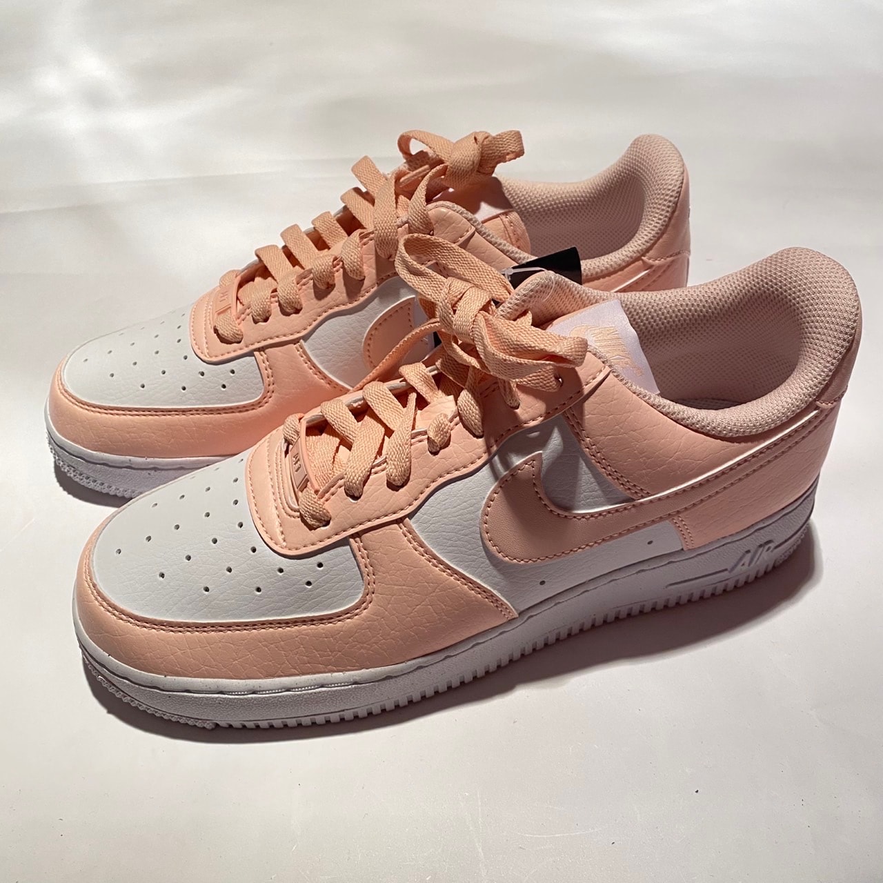 Nike Women's Air Force 1 '07 Next Nature "White/White/Washed Coral"