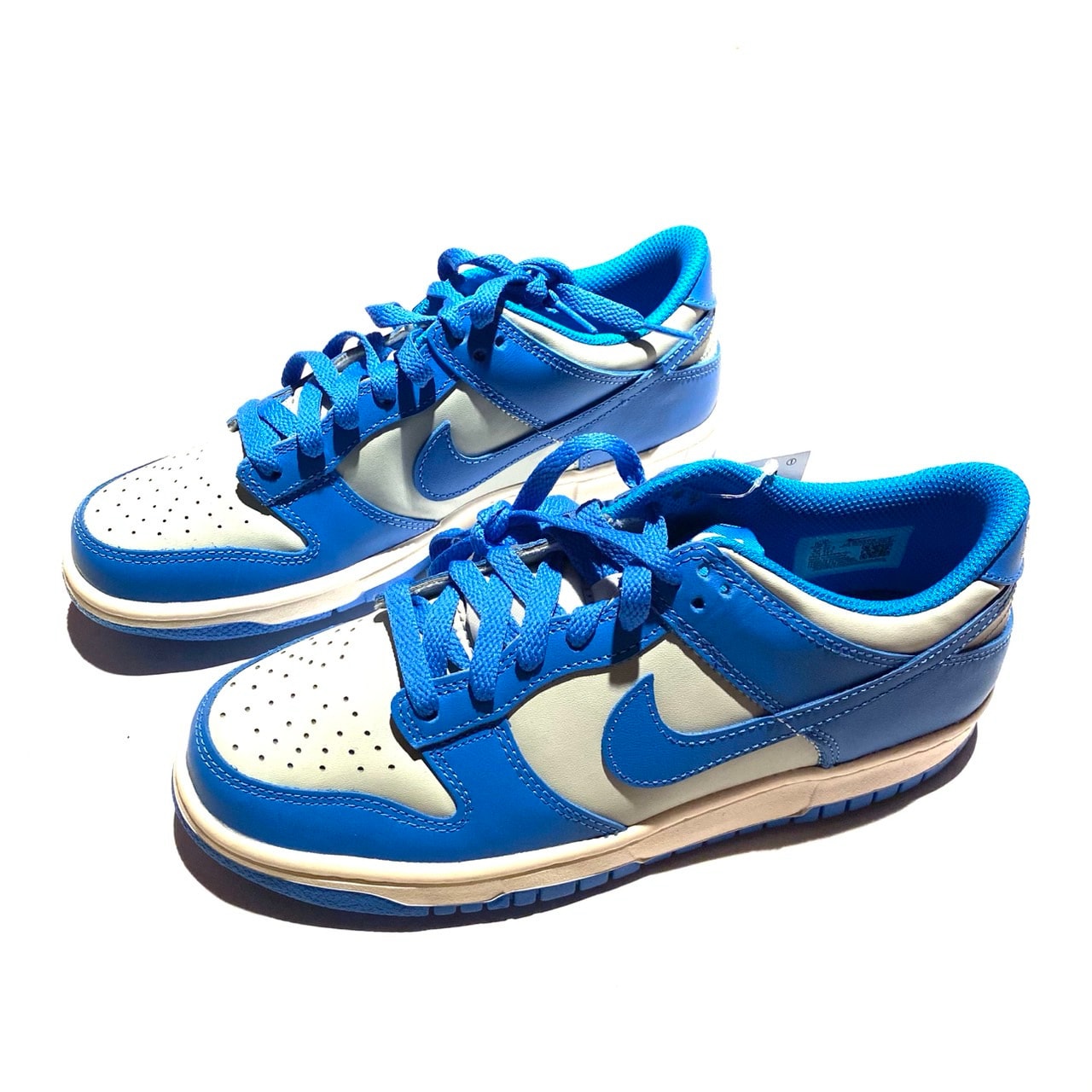 Nike GS Dunk Low "Light Silver/Sail/Light Photo Blue"