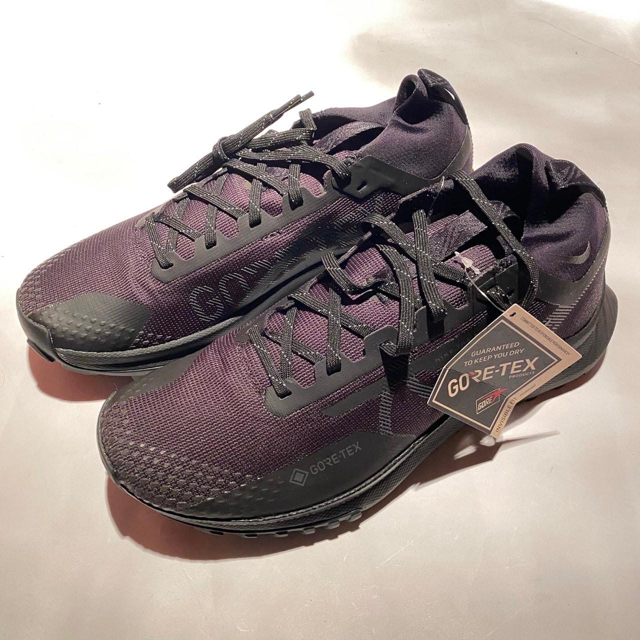 Nike React Pegasus Trail 4 GORE-TEX "Black/Anthracite/Velvet Brown"