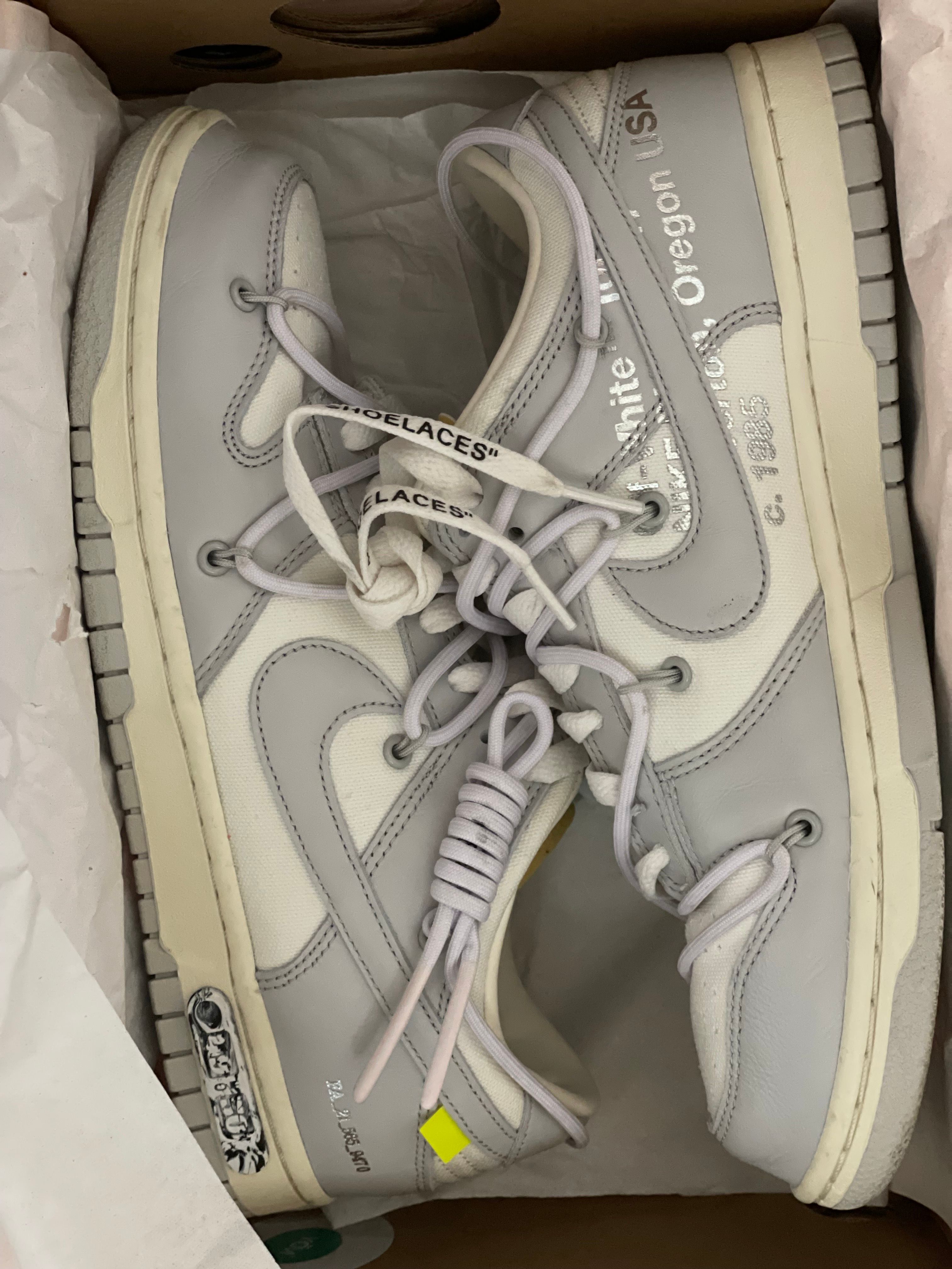 Off-White × Nike Dunk Low 1 of 50 "Lot.49"