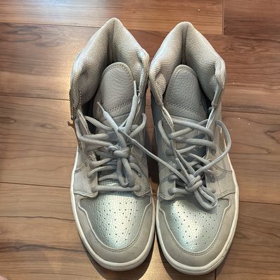 Nike Air Jordan 1 Retro + High "Neutral Grey/Metallic Silver"