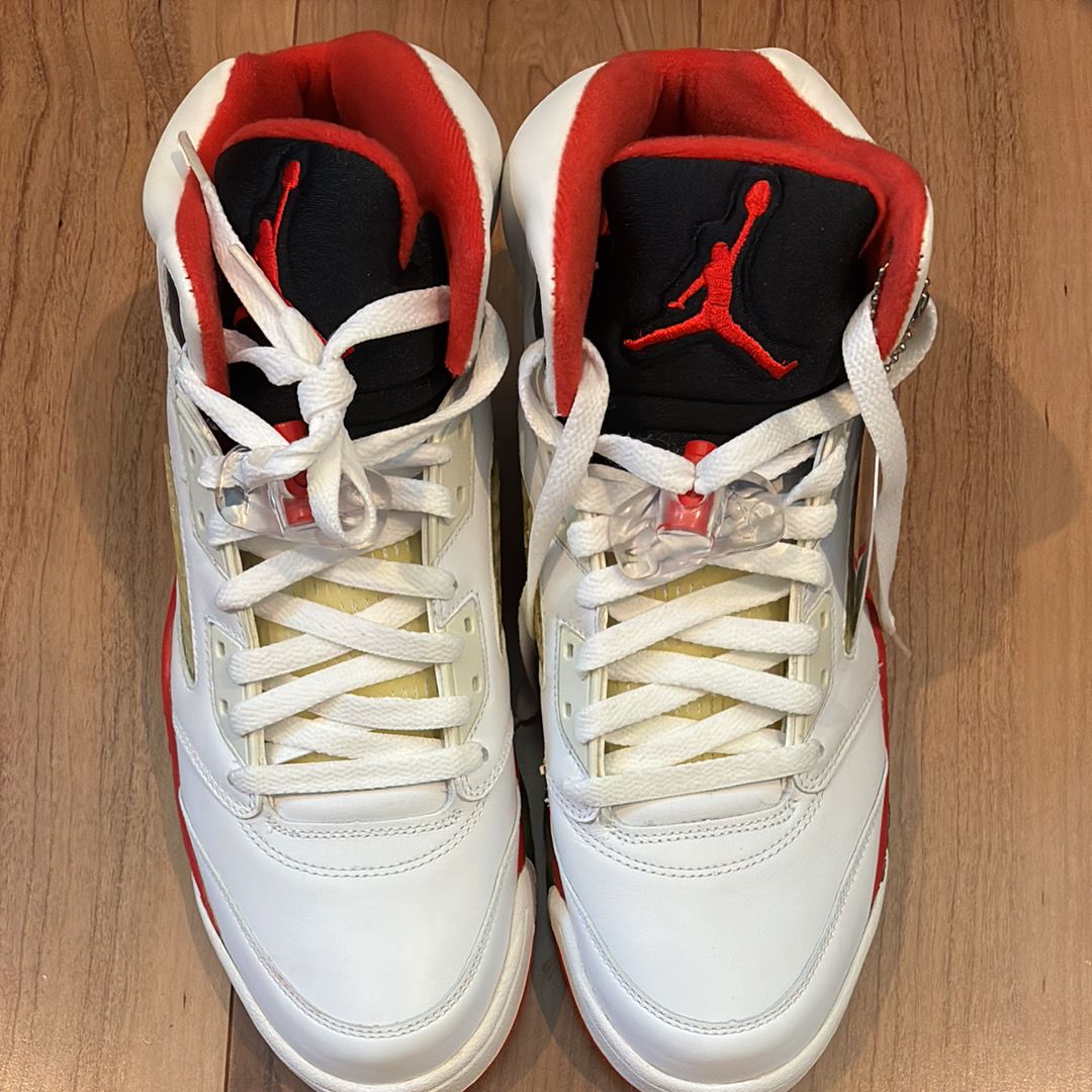 Nike Air Jordan 5 Retro "Fire Red/Black Tongue" (2006) 