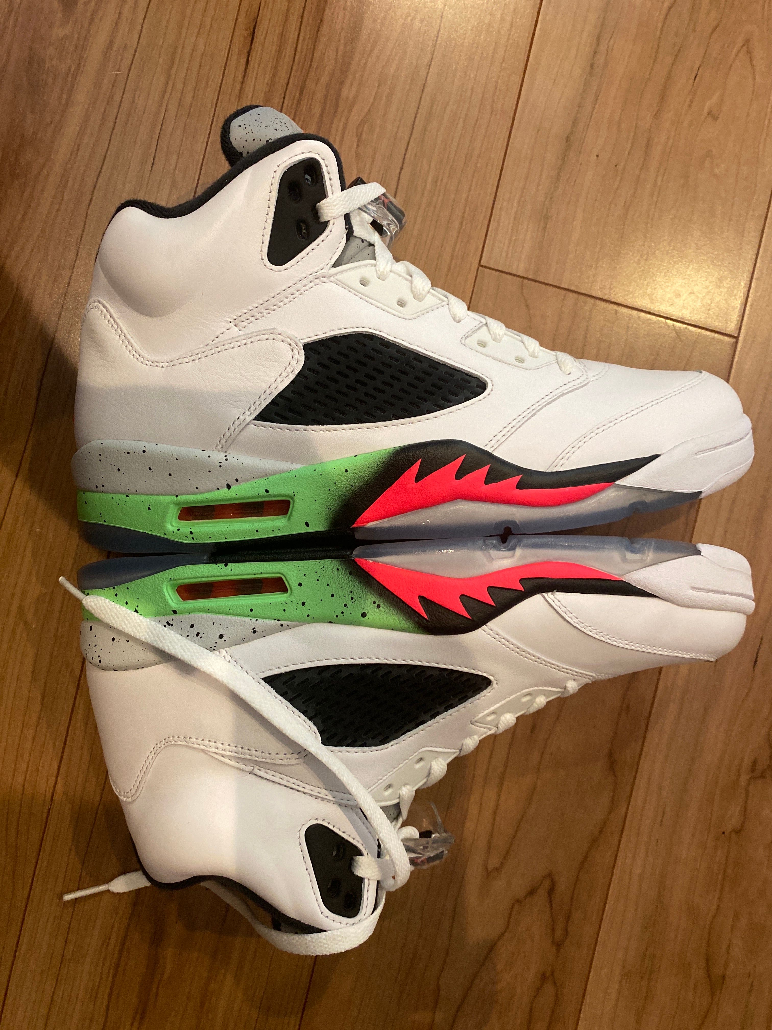NIKE AIR JORDAN 5 RETRO POISON GREEN