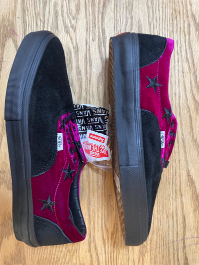 Supreme × Vans Era "Velvet Pink"