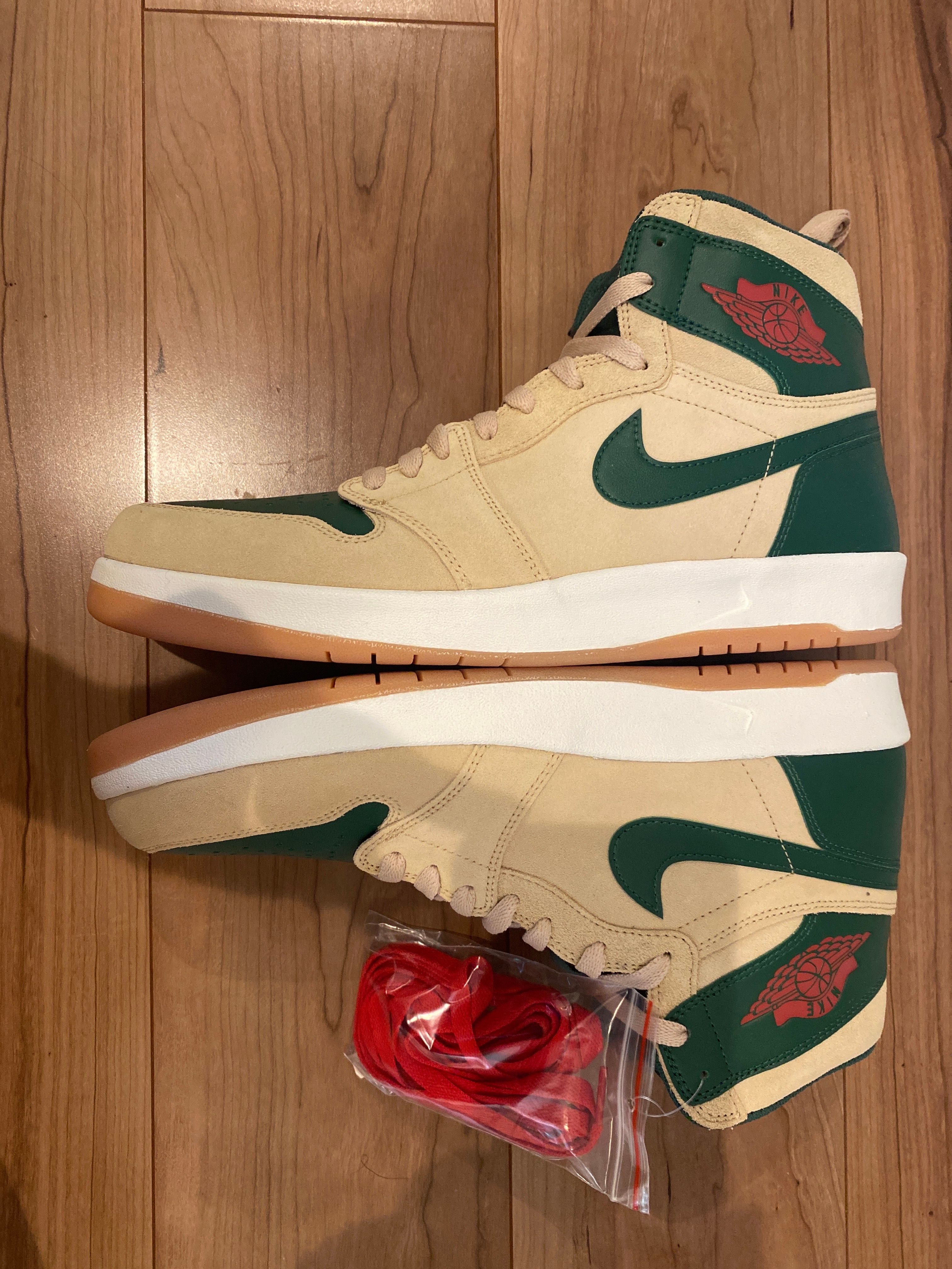 Nike Air Jordan 1.5 High The Return "Sand Dune/Gorge Green"