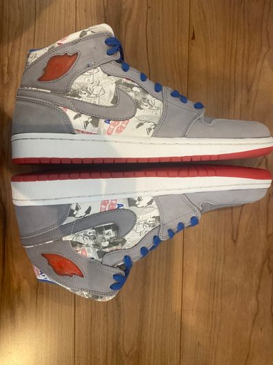 Nike Air Jordan 1 Retro LS "Stealth/Varsity Royal/Sport Red"