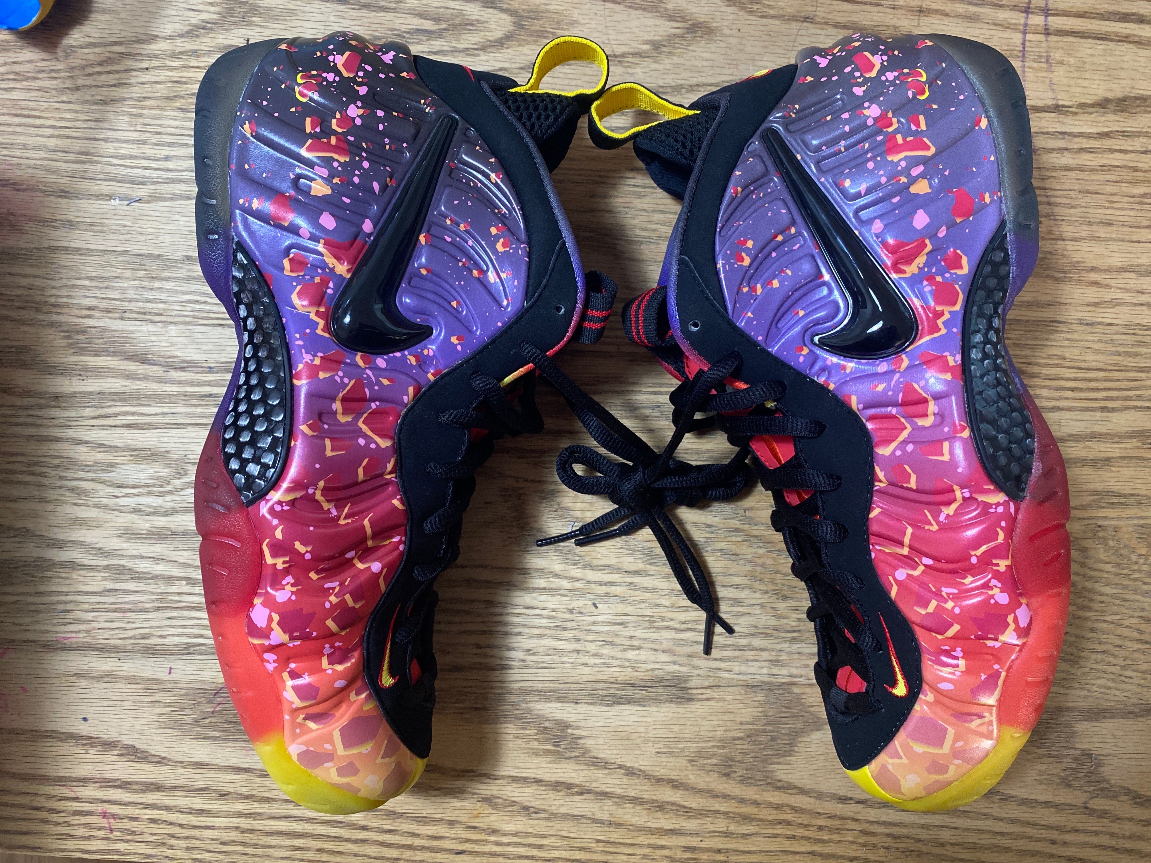 Nike Air Foamposite Pro Area 72 Asteroid "Fire/Black"