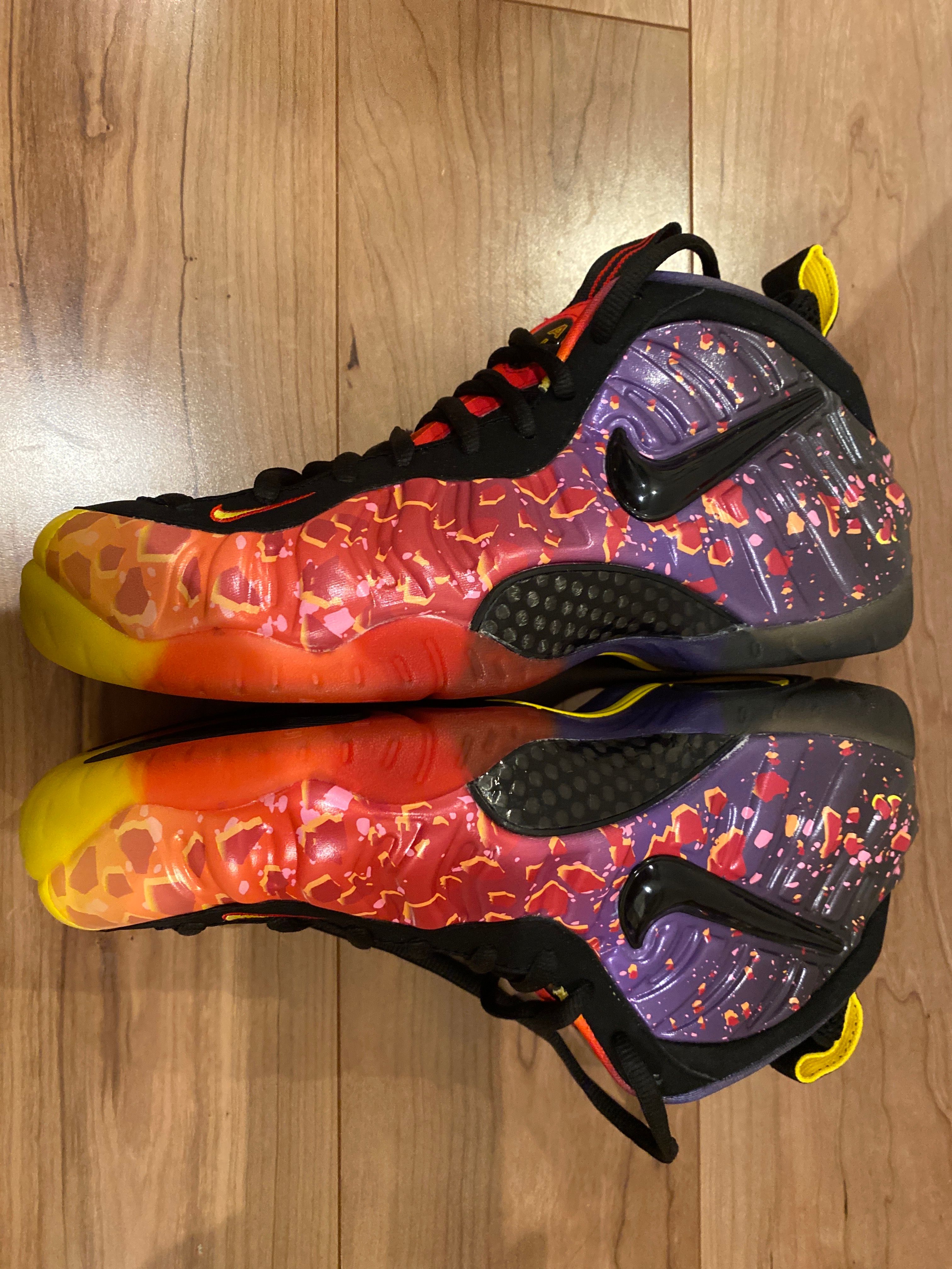 Nike Air Foamposite Pro Area 72 Asteroid "Fire/Black"