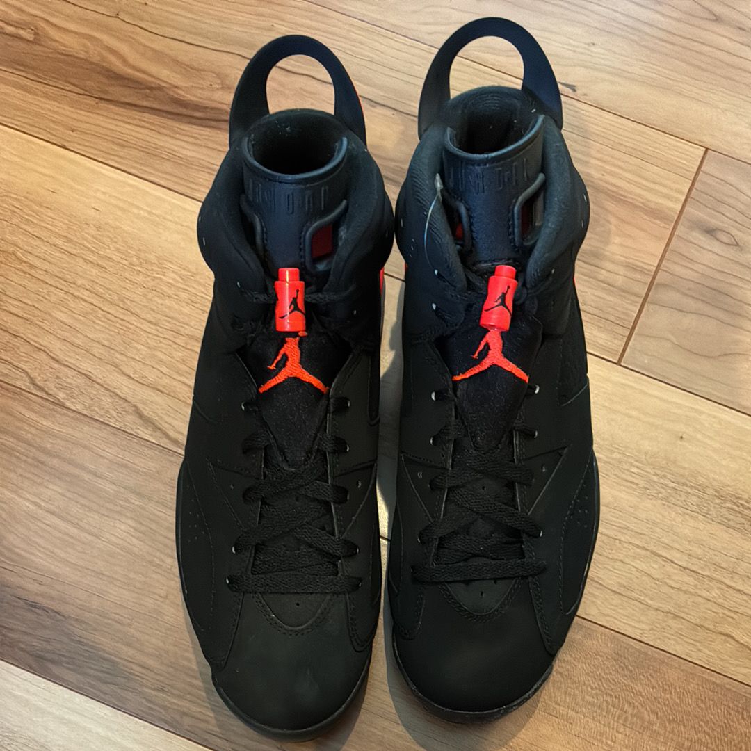 NIKE AIR JORDAN 6 RETRO "INFRARED BLACK" (2014)