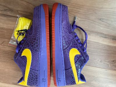 Eddie Cruz × Nike Air Force 1 Low "Varsity Purple/Varsity Maize-Challenge Red"