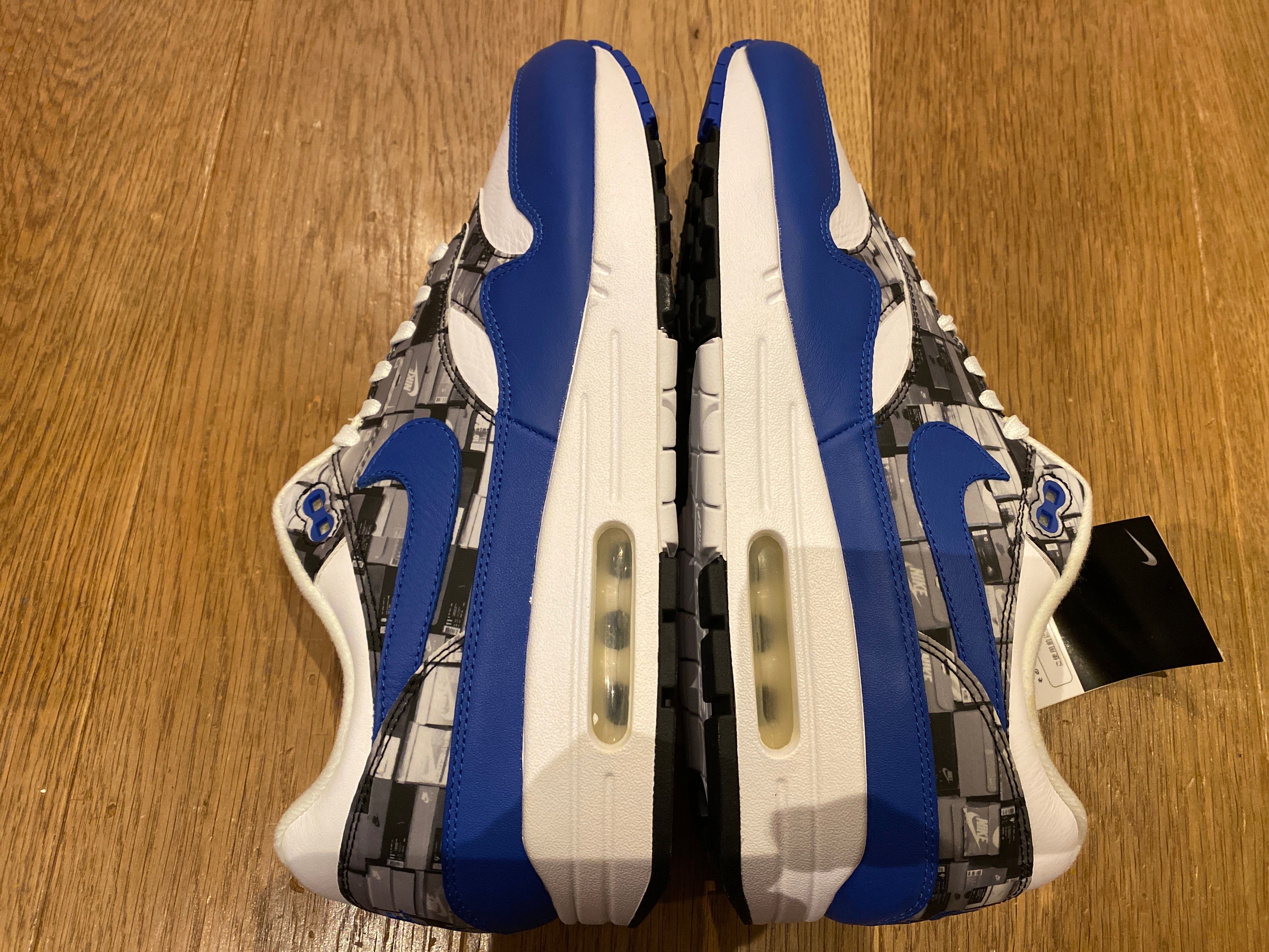 atmos × Nike Air Max 1 Blue "We Love Nike"