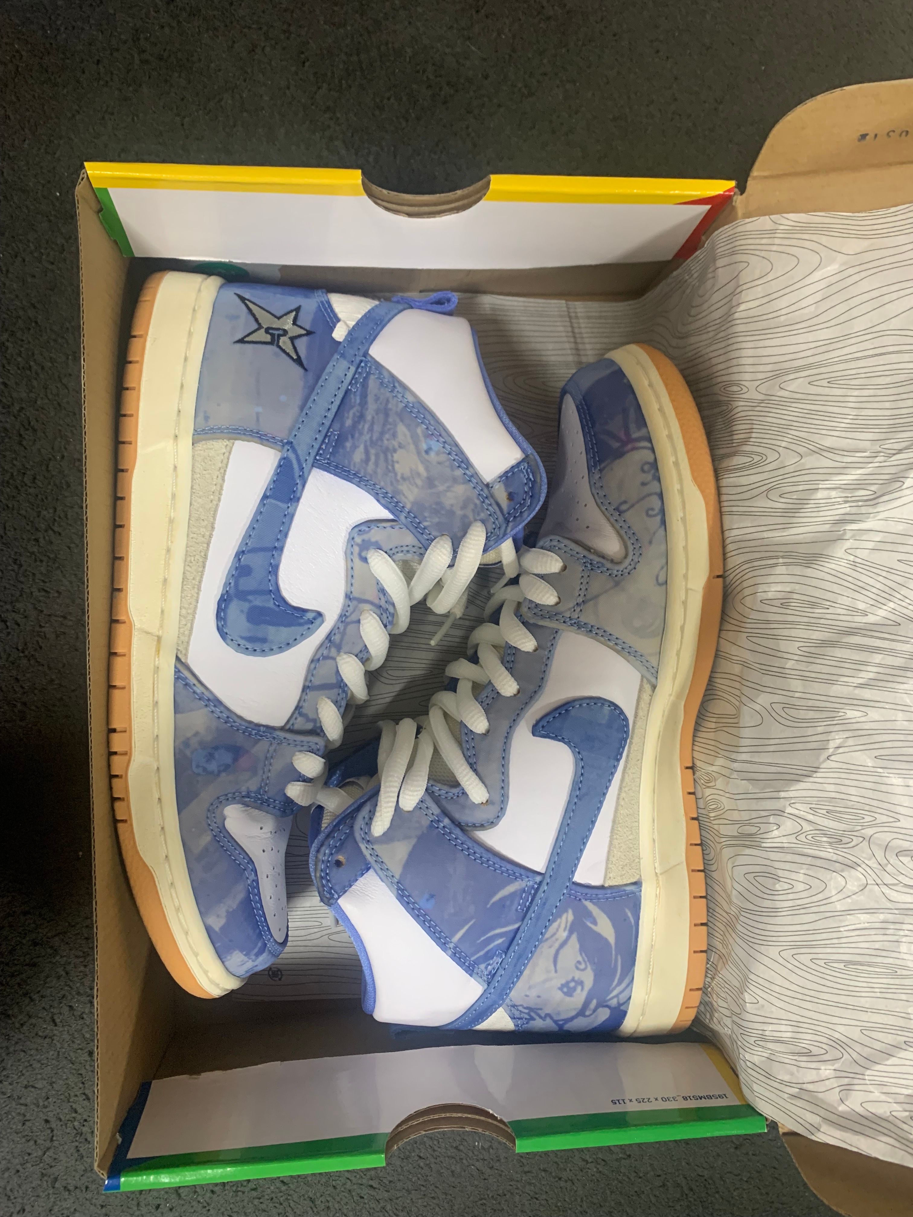 Carpet Company × Nike SB Dunk High "Royal Pulse"