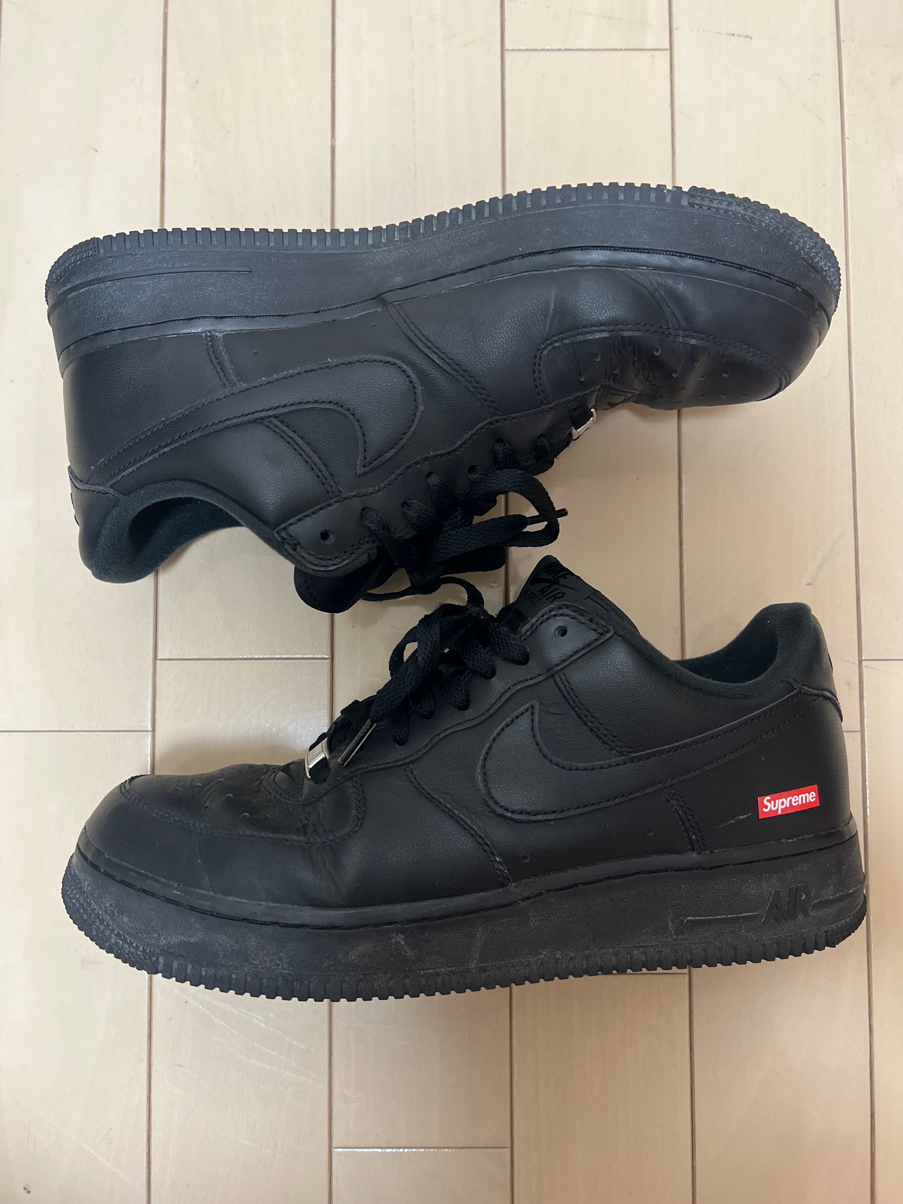 Supreme × Nike Air Force 1 Low "Black"