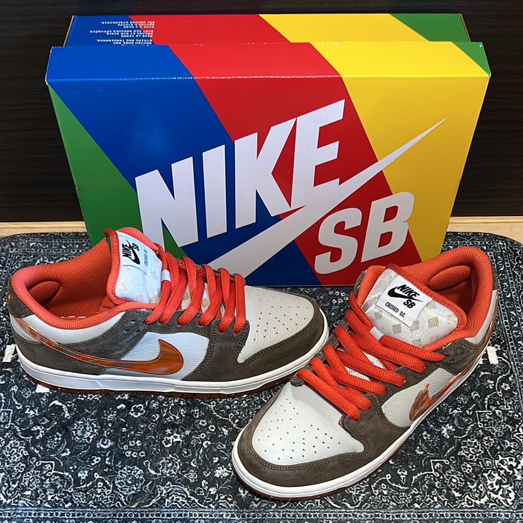 Crushed Skate Shop × Nike SB Dunk Low QS "Olive Grey/Mantra Orange"