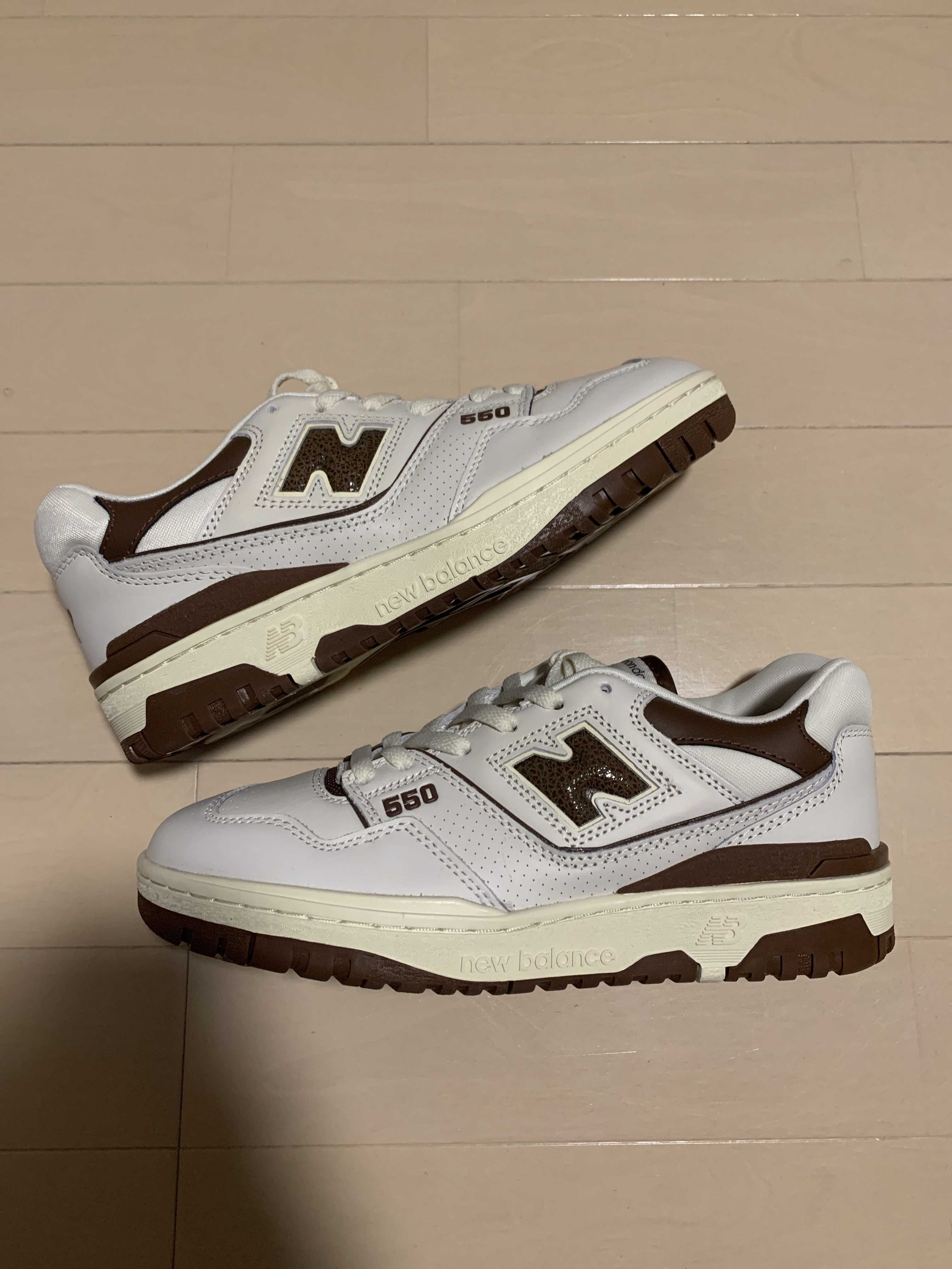 Aime Leon Dore × New Balance 550 "White/Brown"