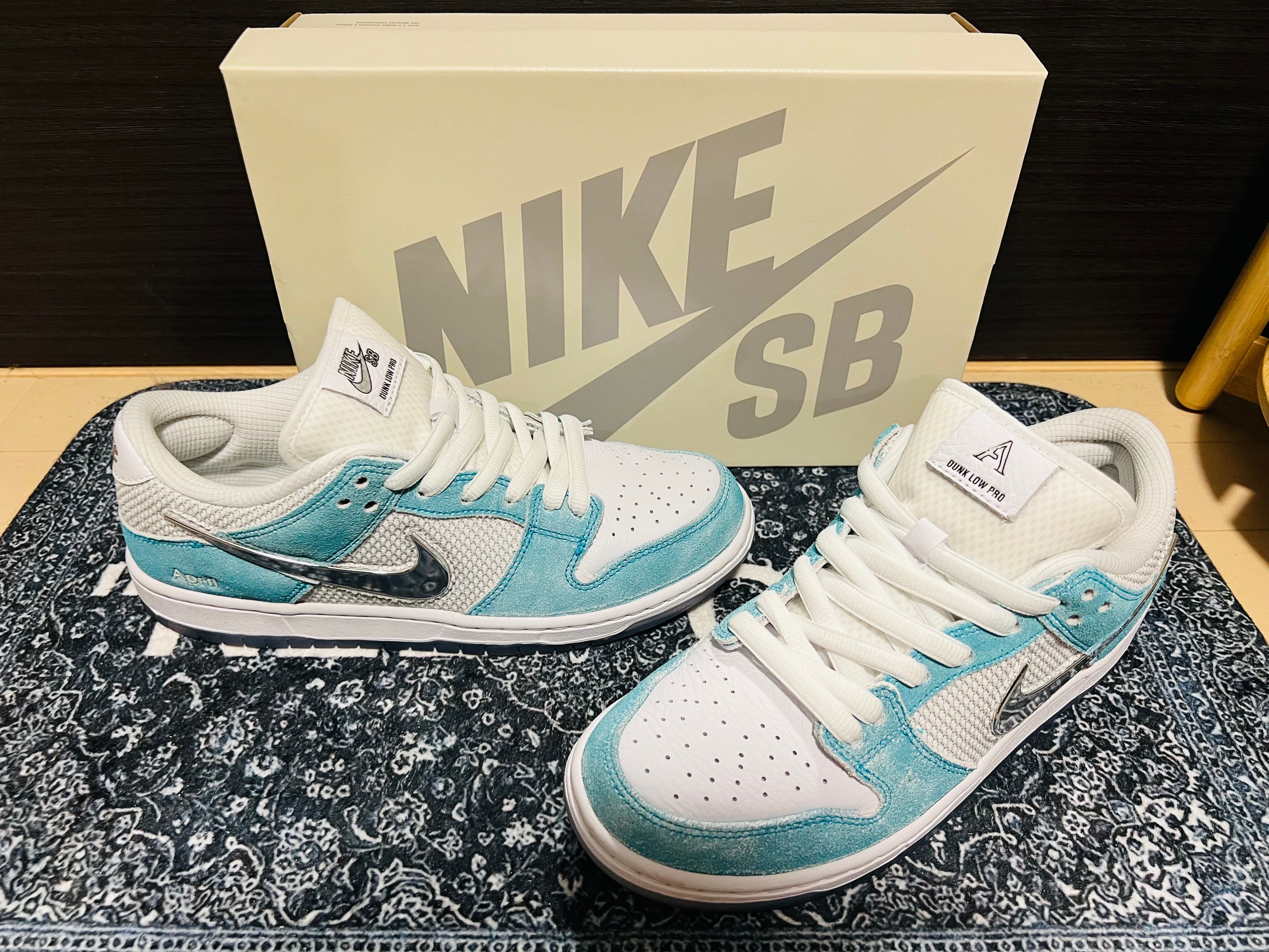 APRIL SKATEBOARDS × Nike SB Dunk Low Pro QS "White and Multi-Color"