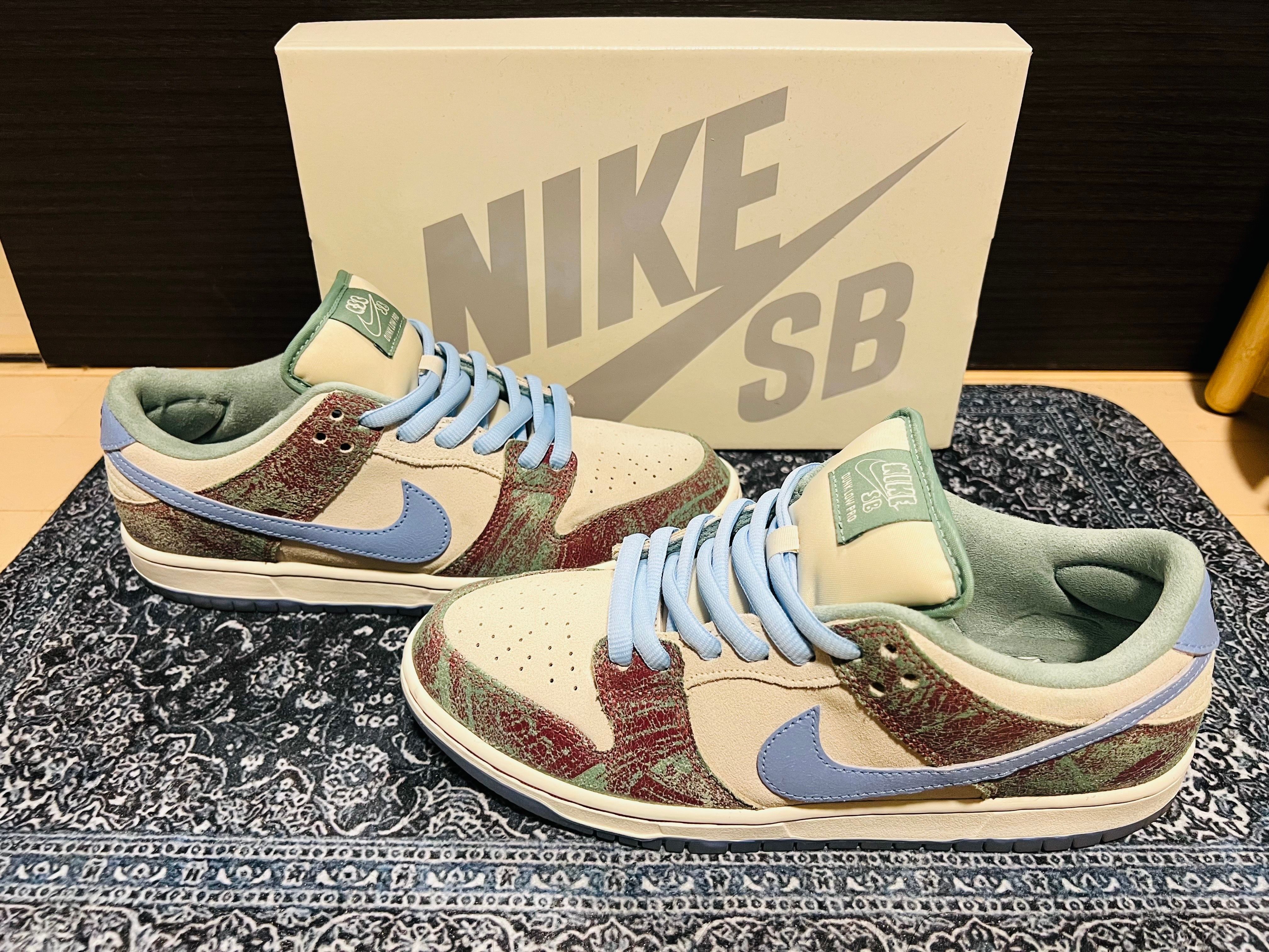 Crenshaw Skate Club × Nike SB Dunk Low PRO QS "Sail/Light Blue-Cedar"