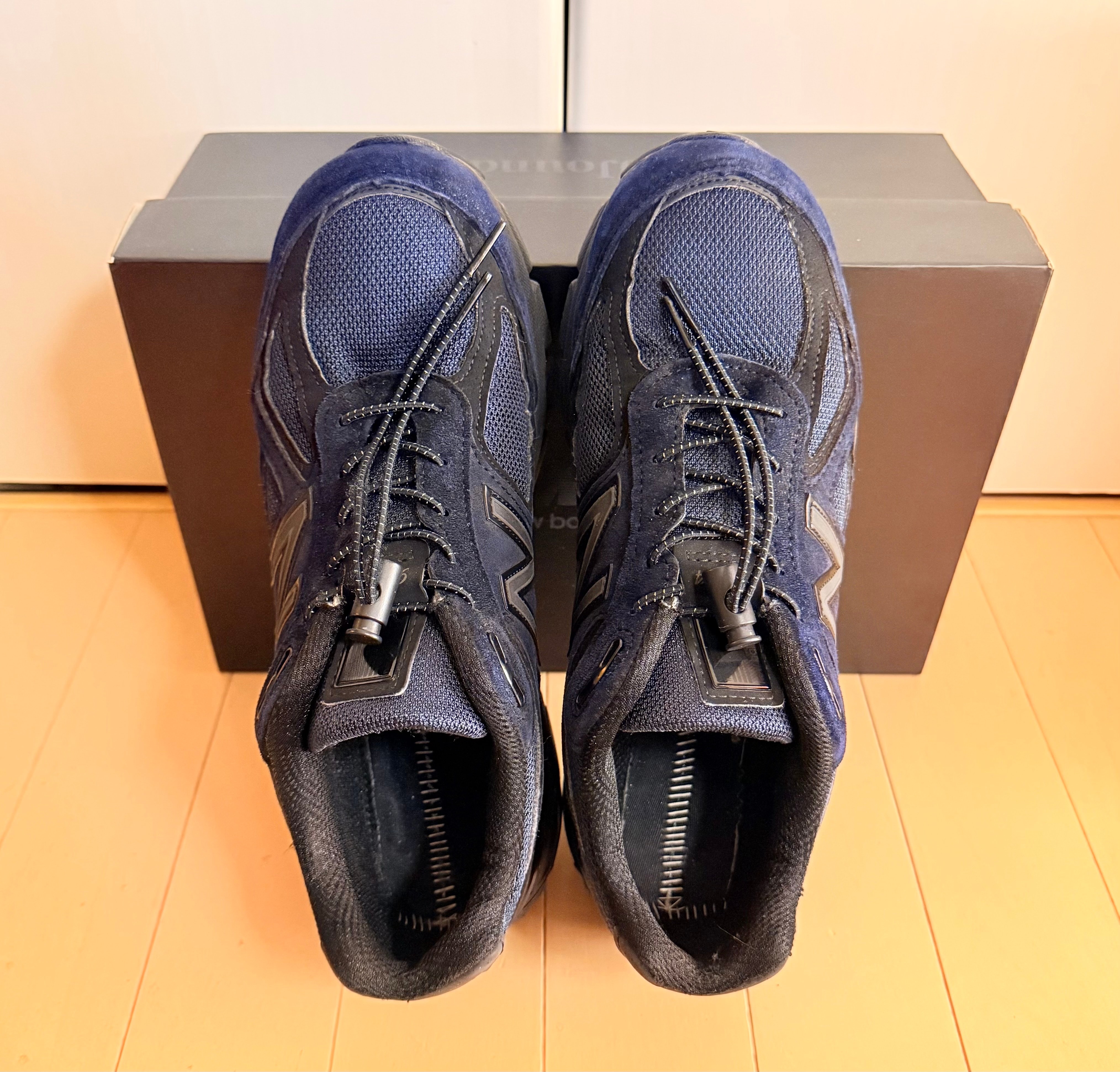 JJJJound × New Balance 990V4 "Navy"