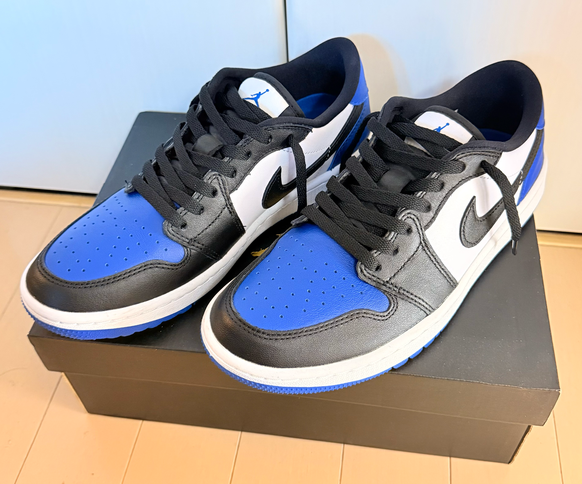Nike Air Jordan 1 Low Golf "Royal Toe"